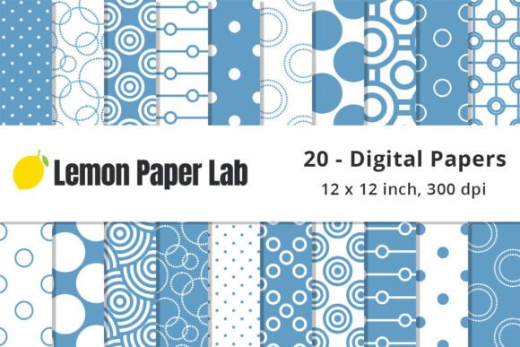 Download Blue Polka Dot Pattern - Pattern Collection