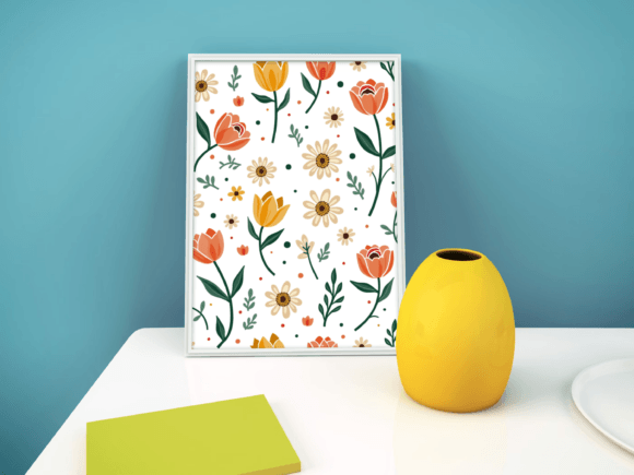 Download Seamless Easter Floral Pattern Paper - Pattern Collection