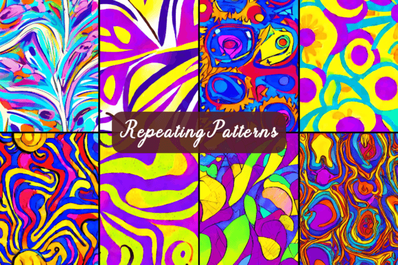 Download Abstract Seamless Repeating Patterns - Pattern Collection