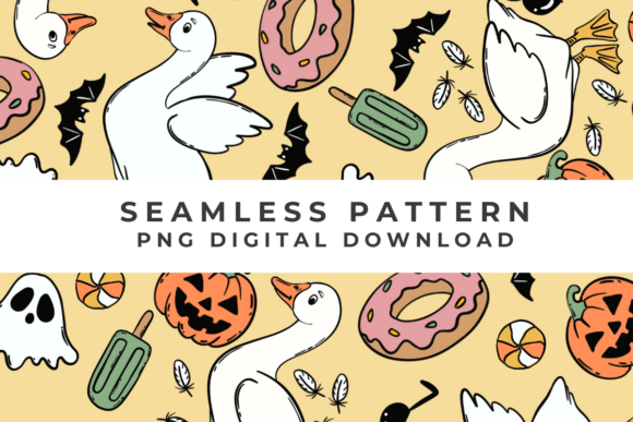 Download Summerween Seamless Fabric Pattern - Pattern Collection