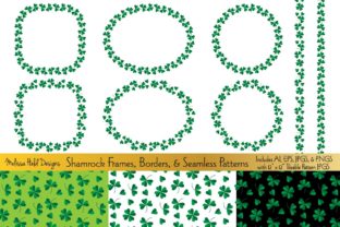 Download Shamrock Frames, Borders &amp; Patterns - Pattern Collection