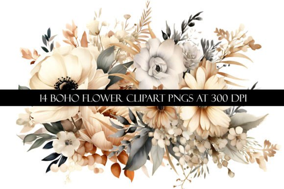 Download Boho Flower Clipart - Premium Resources