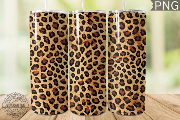 Download Leopard Pattern 20oz Tumbler Wrapp - Pattern Collection