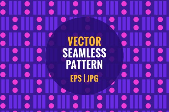Download Fun Geometric Seamless Vector Pattern - Pattern Collection