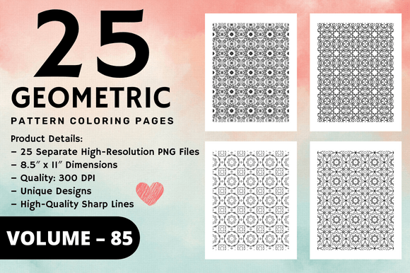 Download Adult Geometric Pattern Coloring Pages - Pattern Collection