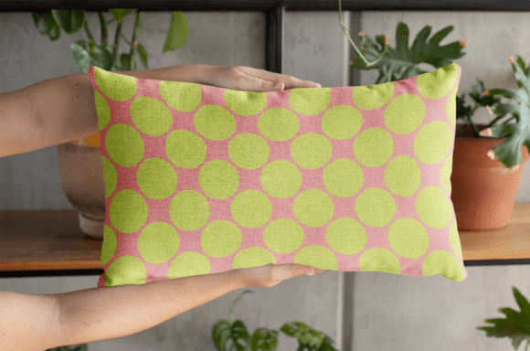 Download Vibrant Retro Bold Polka Pattern - Pattern Collection