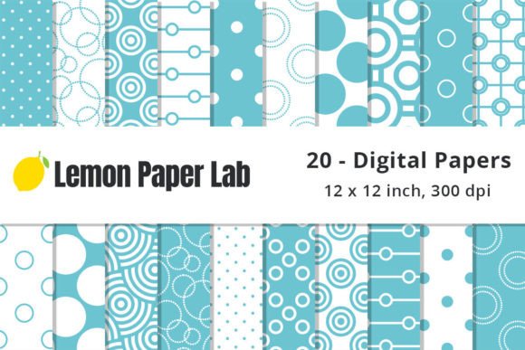 Download Teal Polka Dot Pattern - Pattern Collection