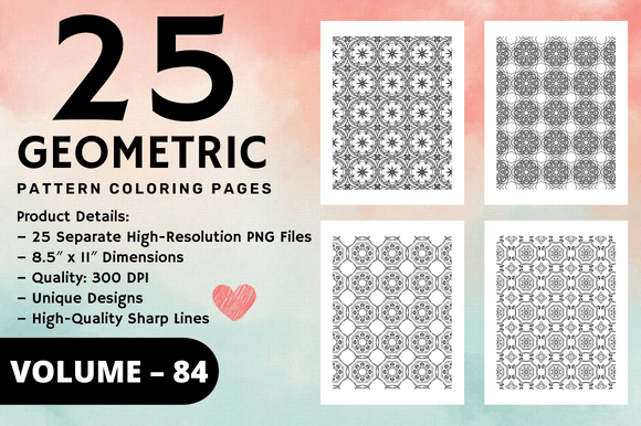 Download Adult Geometric Pattern Coloring Pages - Pattern Collection