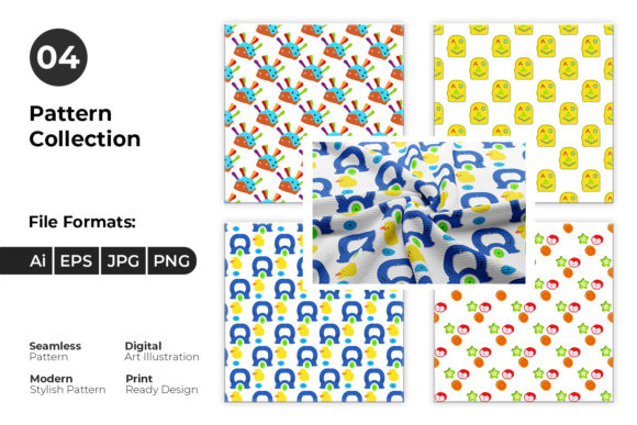 Download Seamless Kids Clothing Pattern Design - Pattern Collection