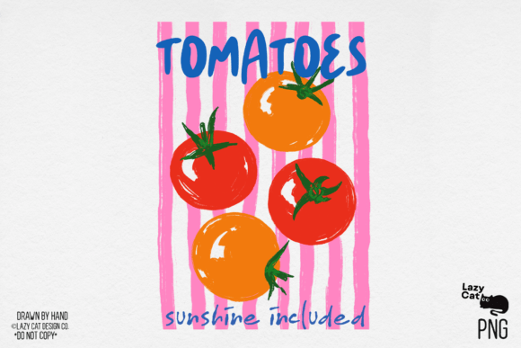 Download Tomato Summer Sunshine PNG Sublimation - Summer Collection