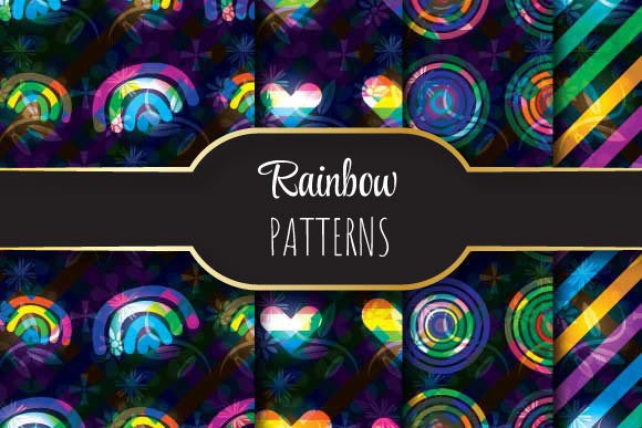 Download Rainbow Patterns - Pattern Collection