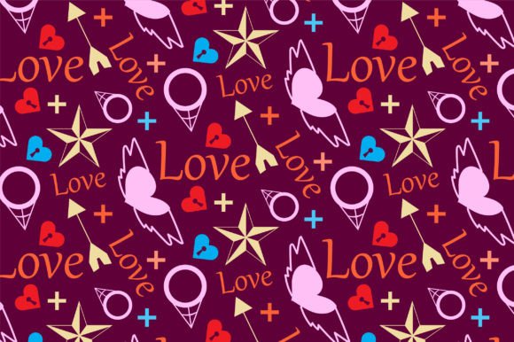 Download Love Cute Pattern - Pattern Collection