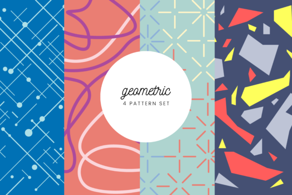 Download Geometric Pattern Set - Pattern Collection
