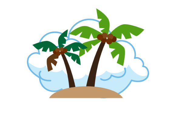 Download Beach Coconut Trees Holiday Summer - Summer Collection