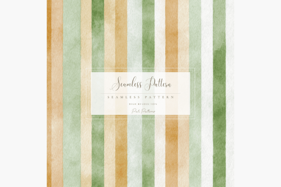 Download Watercolor Seamless Vertical Stripes Pattern PNG - Pattern Collection