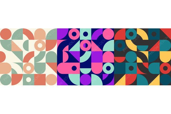 Download Set of Geometric Minimal Pattern - Pattern Collection