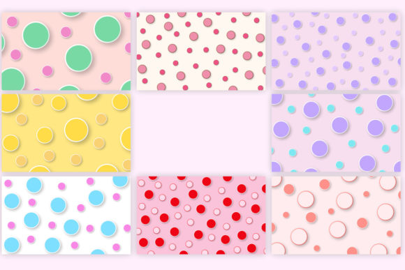 Download Pastel Polka Pattern Background - Pattern Collection