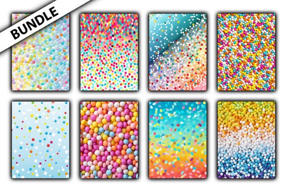 Download Colorful Dots Pattern Bundle - Pattern Collection