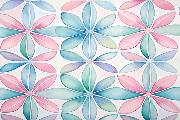 Download Watercolor Boho Pattern - Pattern Collection