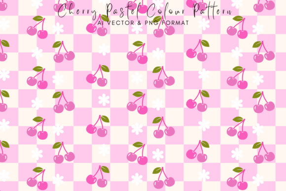 Download Cherry Kids Pattern Collection Seamless - Pattern Collection