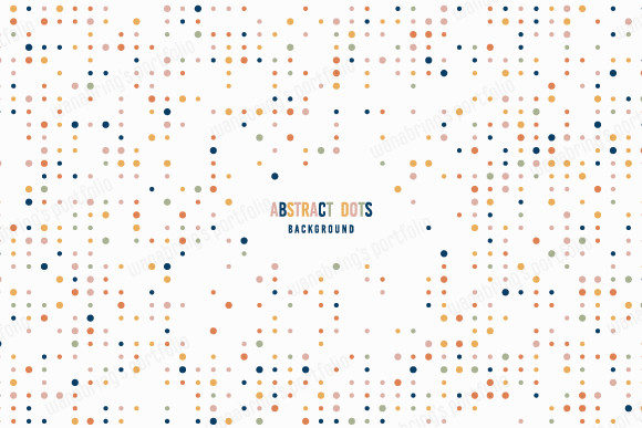 Download Abstract Colorful Dots Pattern Artwork - Pattern Collection
