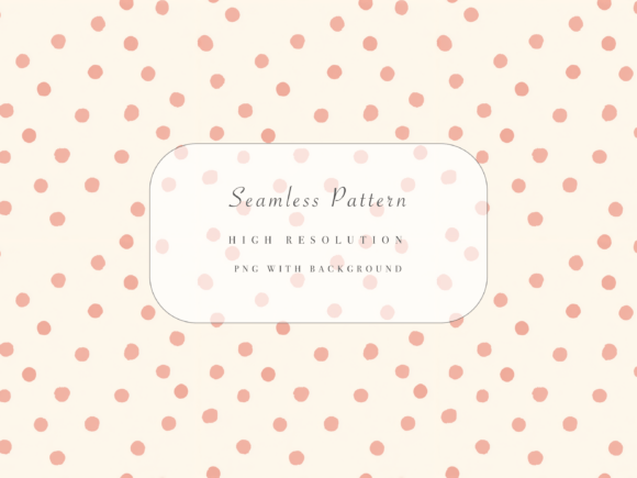 Download Blush Pink Polka Dot Seamless Pattern PNG - Pattern Collection