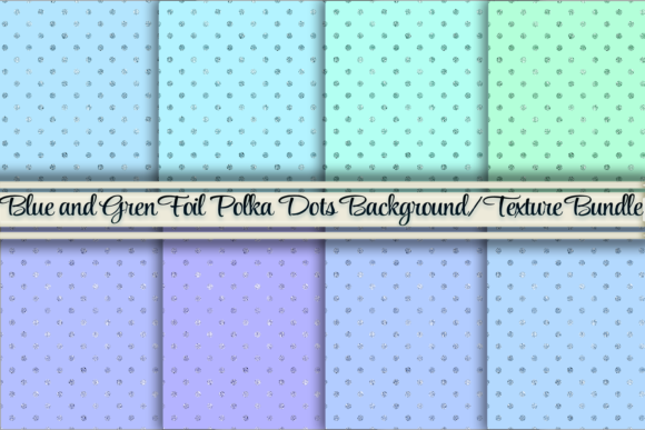 Download Green and Blue Glitter Polka Dot Texture - Texture Collection
