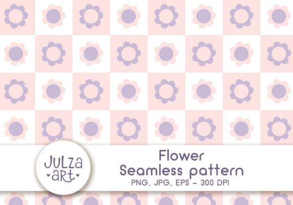 Download Retro Flower Seamless Pattern - Pattern Collection