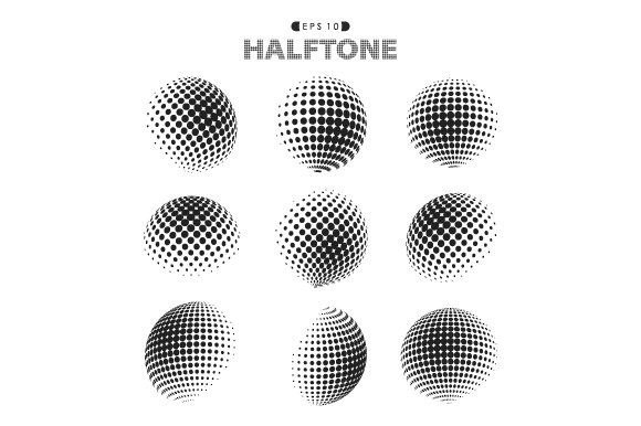 Download Abstract Modern Halftone Dots Pattern - Pattern Collection