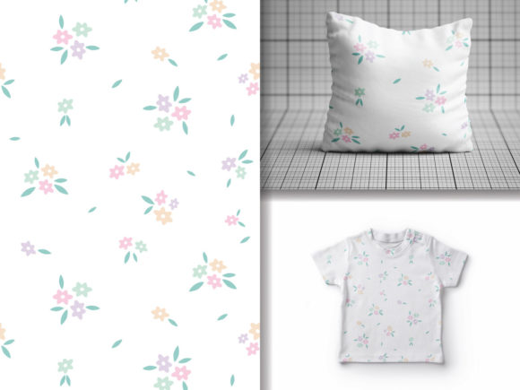 Download Simple Cute Floral Pattern. Ditsy Print - Pattern Collection