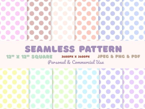 Download Pastel Polka Dot Pattern - Pattern Collection