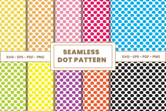 Download Seamless Colorful Dots Pattern - Pattern Collection