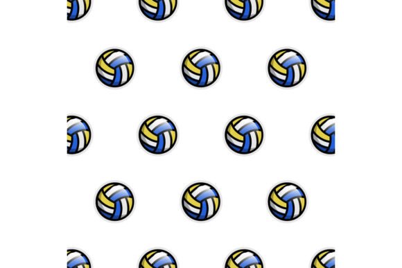 Download Volleyball Sport Pattern Art Design - Pattern Collection