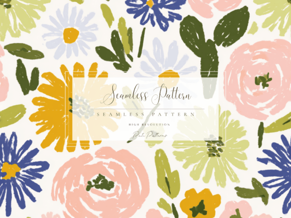 Download Vintage Retro Floral Seamless Pattern PNG - Pattern Collection