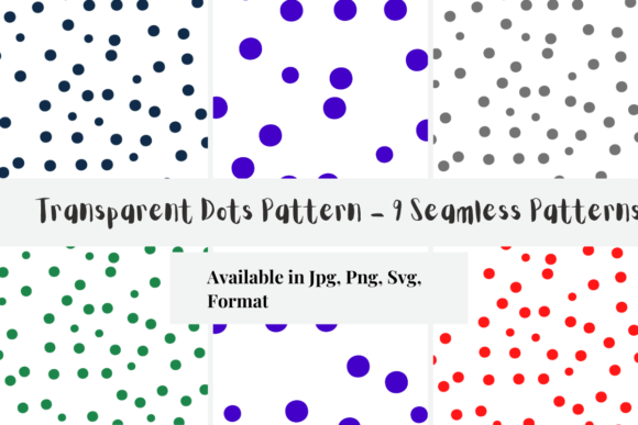 Download Modern Transparent Dots Pattern - Pattern Collection