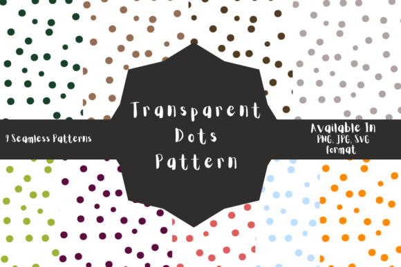 Download Modern Transparent Dots Pattern - Pattern Collection