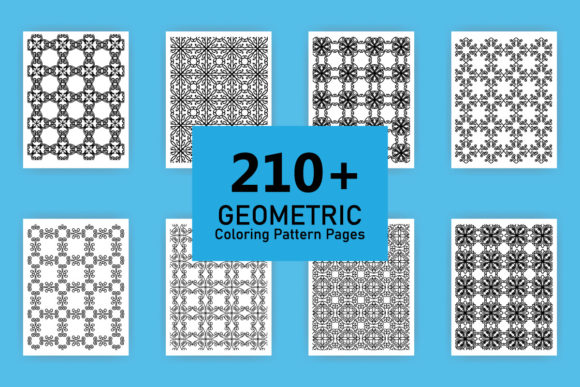 Download KDP Geometric Printable Pattern Bundle - Pattern Collection