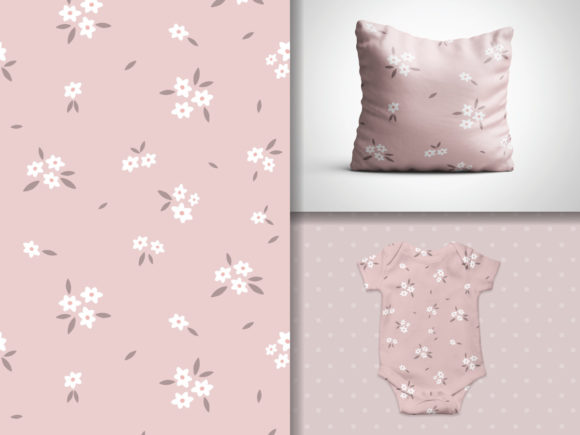 Download Simple Cute Floral Pattern. Ditsy Print - Pattern Collection