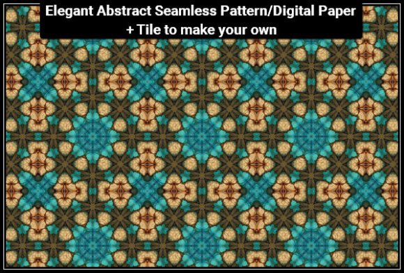 Download Elegant Seamless Pattern &amp; Tile #004 - Pattern Collection