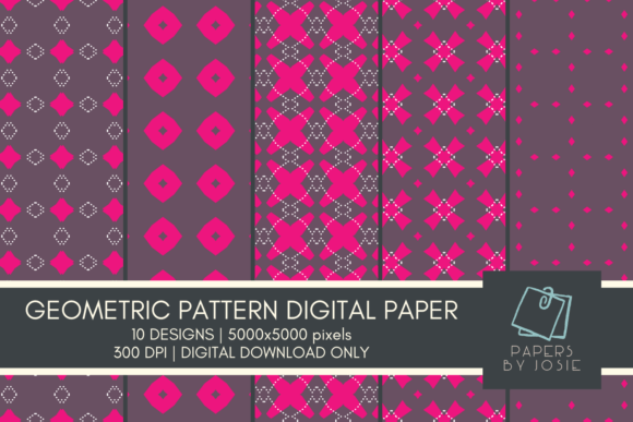 Download More Pink More Fun Geometric Pattern - Pattern Collection