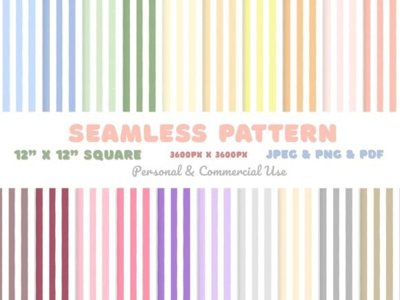 Download Pastel Stripes Seamless Pattern - Pattern Collection