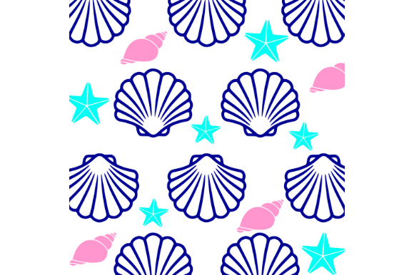Download Shell Pattern, Cute Pattern - Pattern Collection