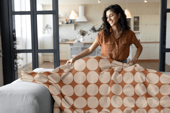 Download Mid Century Taupe Dots Pattern 30 - Pattern Collection