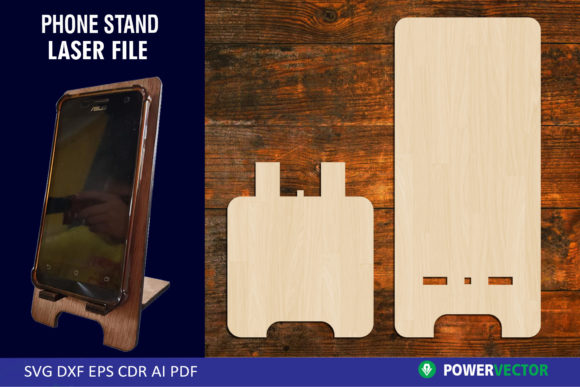 Download Phone Stand Holder Laser Cut Pattern - Pattern Collection
