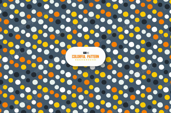 Download Abstract Colorful Dots Pattern Design - Pattern Collection